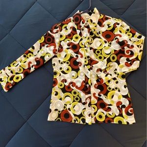 “Spark” 3/4 sleeve vintage shirt